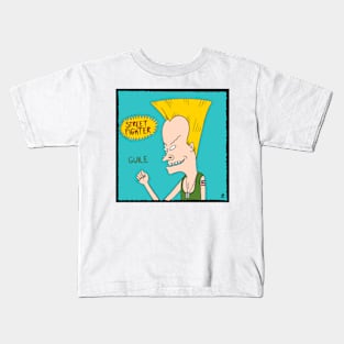 Beavis as Guile Kids T-Shirt